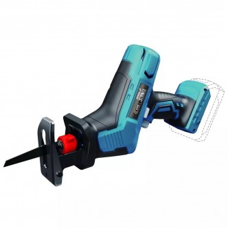 Ferastrau sabie mini pe acumulator, 18V (FARA acumulator si incarcator) SAS+ALL, Dedra
