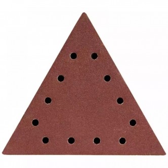 Disc unghiular de polisat, 120 granulatie, 5 buc., cu gauri Dedra