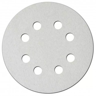 Discuri abrazive albe 180mm, gradatie 60, prindere arici,5 buc