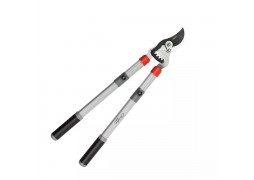 Foarfeca pentru crengi, tip BY-PASS, cu transmisie, maner telescopic