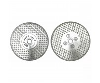 Disc diamantat, 2 in 1, taiere si slefuire piatra, 125 mm, M14, Dedra