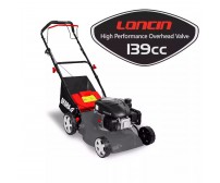 Masina de tuns gazon pe benzina autopropulsata 2,4kW , 139cm3 motor LONCIN, latime de taiere 43cm DEDRA GARDEN 