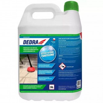 Solutie de curatat terase, gresie sau piatra, 5L , pentru aparat de spalat cu presiune, Dedra