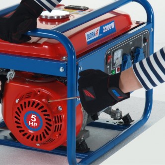 Generator de curent pe benzina, regulator de tensiune incorporat  AVR,Dedra 2,0kW BOBINAJ CUPRU