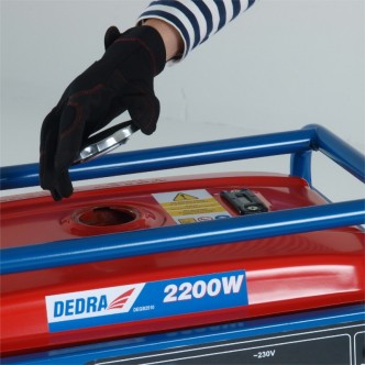 Generator de curent pe benzina, regulator de tensiune incorporat  AVR,Dedra 2,0kW BOBINAJ CUPRU