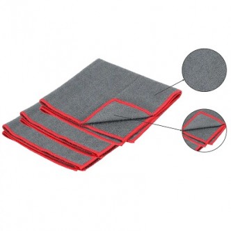 Set 3 bucati prosoape universale din microfibra PREMIUM, dimensiuni 38x38 cm DEDRA 2001A40