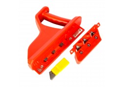 Dispozitiv pentru sanfrenare gips-carton, aschiere unghi 45°60°, cu 10 lame Detoolz