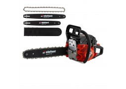 Drujba pe benzina 2 lame si 2 lanturi 10000 rot / min, 5,5 CP ELEFANT EM-5.5