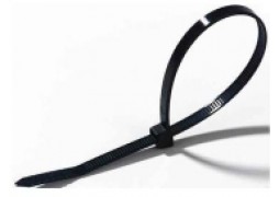 Colier Cablu Negru 2.6x200MM