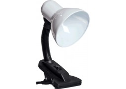 Lampa Birou Clip Alb 1XE27 60W