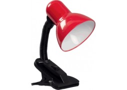 Lampa Birou Clip Rosu 1XE27 60W