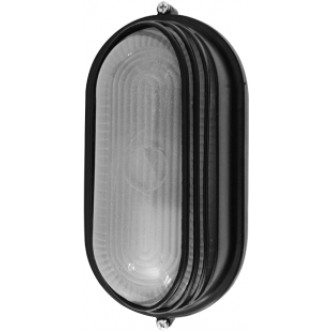 Lampa BAT 1xE27 Max. 100W Negru