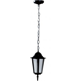 Lampa Gradina Corona Negru 1XE27 60W