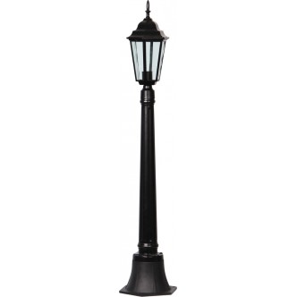 Lampa Gradina Corona  Negru 1XE27 60W