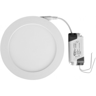 Spot Incastrat Rotund cu LED SMD 12W Alb 2700K 165x155