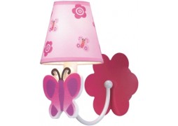 Aplica Pink Butterfly Multicolor 1XE14