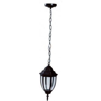 Lampa Gradina Corint Negru 1XE27 60W IP44