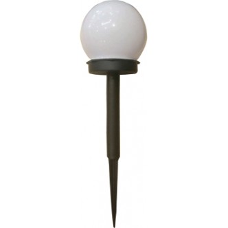 Lampa Solara LED Golf  Alb+Negru 10X10X34CM