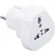 Adaptor Priza Calatorie Alb