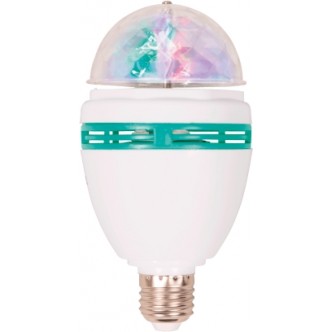 Bec LED Disco 3W E27 Rosu/Verde/Bleu