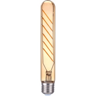 Bec LED EVO17 Filament T30 6W E27 2200K Auriu