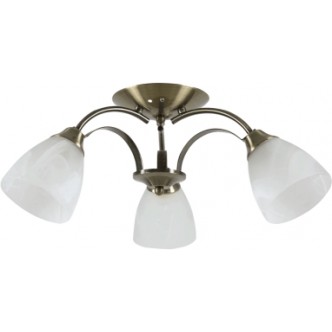 Lustra Ivory Alama+Alb 3xE27 60W
