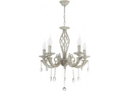 Candelabru Pandora Alb Vintage 5xE14 60W