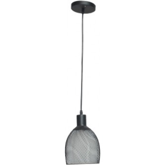 Pendul Ekko Negru 1xE27 60W