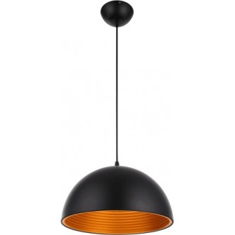 Pendul Phoenix Negru+Orange 1xE27 60W