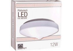 Plafoniera Senzor LED 12W 6500K