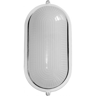 Lampa BAT Ovala 1xE27 60W Negru