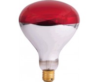 Bec Infrarosu R125 250W E27 Rosu pentru incalzit pui / animale