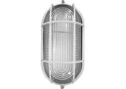 Lampa BAT Grila Ovala 1xE27 100W Alb