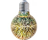 Bec LED decorativ Stardust G80 2W E27