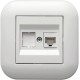 Priza UTP Ovivo Loft CAT6 ST Alb