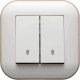 Comutator Cap Scara ST Alb Kraft Ovivo Loft