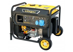 Generator digital invertor open-frame 9.5kW, monofazat, benzina, bobinaj cupru, mod eco, optional automatizare Stager DigiS 9500iea (pornire din telecomanda)