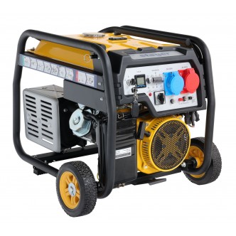 Generator open-frame 8.5kW, curent dual 230V/400V, benzina, pornire electrica, bobinaj cupru, Stager FD 10000ER-E3R Automatic NOU (pornire din telecomanda)