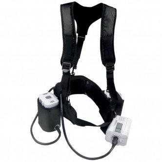 Ham pentru acumulator plus conector motocoasa Rotakt (ACUMULATORUL NU ESTE INCLUS)