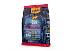 Hrana uscata Premium presata la rece pentru pisica sterilizata, Primal Spirit, cu 75% carne de porc iberic, 1 kg