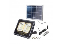 Lampa stradala incarcare solara cu panou, acumulator 5Ah LED194 3000lm 6500K MK