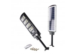 Lampa stradala incarcare solara cu panou, senzor, acumulator 10Ah LED320 5000lm 6500K MK
