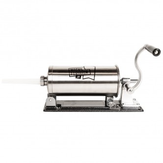 Masina de carnati, 4 kg, orizontala cu 5 palnii Micul Fermier Masina de carnati, 4 kg, orizontala cu 5 palnii Micul Fermier