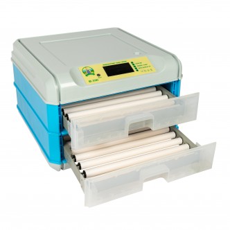 Incubator electric (clocitoare) capacitate 128 oua, 2 etaje, alimentare 220V / 12V Micul Fermier