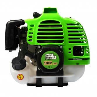Motocoasa pe benzina 1.9CP, 43CC, motor benzina 2T, pornire rapida Easy Start, 3 accesorii, Micul Fermier
