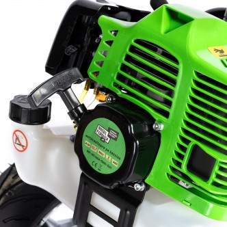 Motocositoare pe benzina cu roti, 2T, pornire rapida, 3 accesorii Micul Fermier