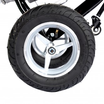 Motocositoare pe benzina cu roti, 2T, pornire rapida, 3 accesorii Micul Fermier