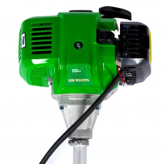 Pachet Motocoasa pe benzina, 10 accesorii, 4.76cp, 52cc, 2T, pornire rapida Easy Start, Micul Fermier 