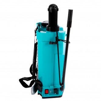 Pompa de stropit (vermonel) 2 in 1 acumulator 8 Ah si manuala, cu pulverizator dublu Detoolz 16L