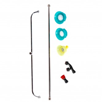 Pompa de stropit (vermonel) 2 in 1 acumulator 8 Ah si manuala, cu pulverizator dublu Detoolz 16L